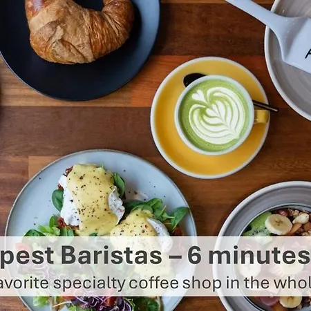 Cozy Garden Loft - 2 Queen Beds, 5min To Szimpla アパート