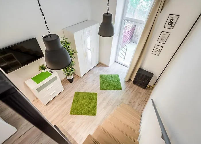 Cozy Garden Loft - 2 Queen Beds, 5min To Szimpla Apartman Budapest
